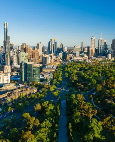 Melbourne ville verte