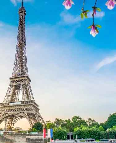 Vue sur la tour Eiffel